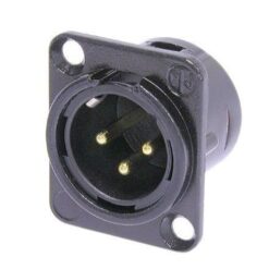 Conector XLR-109 Canon Macho Chasis