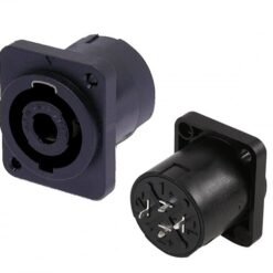 Conector SPN-022 Speakon Hembra 4 Polos