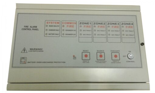 Central de Incendios 1,2,4 zonas 220 V.C.A