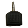 Adaptador 2 Jack Hembra 3.5 Mono - Plug Macho 3.5 Mono