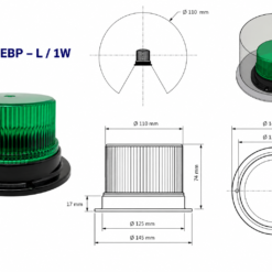 Baliza BEBP - L / 1W - Imagen 3