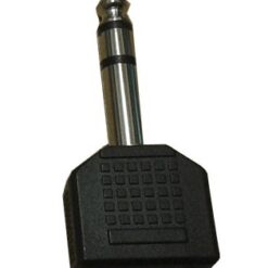 Adaptador 2 Jack RCA Plug 6.5 mono