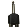Adaptador 2 RCA - Plug 6.5 Mono