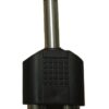 Adaptador 2 Jack RCA Plug 6.5 mono