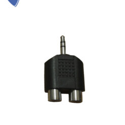 Adaptador 2 RCA Hembra - Plug Macho 3.5 ST