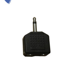 Adaptador 2 Jack Hembra 3.5 Mono - Plug Macho 3.5 Mono