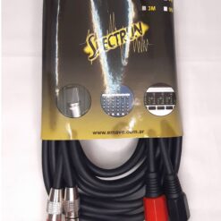 Cable Spectrun - 2 Plug 6.5 - 2 RCA